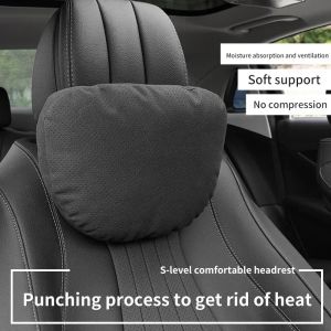 New 2.0 Car Headrest Neck Pillow Support Seat / Maybach Design S Class Soft Universal Adjustable Car Neck Waist Pillows
