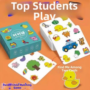 Childrens Logical Thinking Card Game for Focus Enhancement
