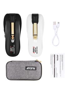 IRIN | AROMA 5.8GHz Guitar Wireless System Audio Transmission with Transmitter Receiver Rechargeable Battery for Guitars Bass ARG-05
