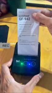 เครื่องพิมพ์ใบเสร็จ เครื่องปริ้นพกพา Thermal Printers 58mm (มีกระดาษแถมให้) เครื่องพิมพ์ความร้อน USB+Bluetooth สำหรับAndroidและIOS เครื่องปริ้นใบเสร็จพกพา เครื่องพิมพ์บลูทูธ เครื่องปริ้น Loyverse POS - Lazada