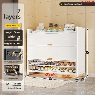 DIBIOU | Dust-Proof Shoe Cabinet Rack Multiple Layers