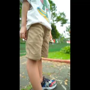 Celana Pendek Anak Laki-Laki Chinos Premium Usia 1-10 Tahun