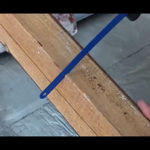 Gagang Gergaji Besi 12" Kecil Hack Saw - Mata Gergaji Kayu Pipa PVC Bonsai