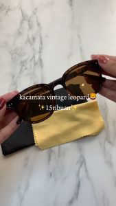 OKULARY A1 Kacamata Hitam Pria/Wanita Sunglasses Korean Kacamata Anti Sinar UV FREE POUCH