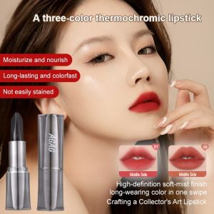 ลิปสติกสามสีในขวด เข้มข้น ไม่เหนียวเหนอะหนะ ให้ความชุ่มชื้นและไวท์เทนนิ่ง