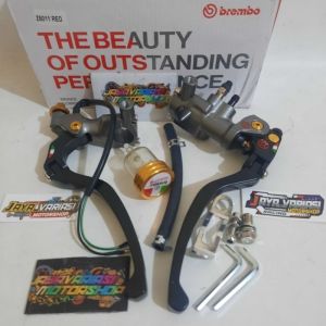 Handle Master Rem Nssn Blue-Black Full Set Kiri Kanan + 1Tabung Universal Matik Bebek Pnp Rx King/ Vixion/ Spacy/ Genio/ Byson/ Xabre/ Mio/ Vario/ Scoopy/ Klx/ Crf/ Aerox/ Mx 135/ F1zr/ Tiger/ Lexi/ Beat/ Xeon/ Fino/ Sonic/ Satria Fu/ Ninja/ R15 V2 V3 Dll