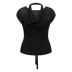 XXNING | Áo Thun Ôm Body Vòng Cổ V