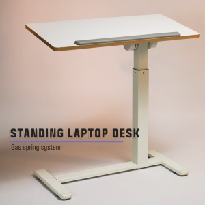ERGONOZ โต๊ะปรับระดับ โต๊ะ เคลื่อนย้ายได้ โต๊ะปรับความสูงได้ Standing Desk โครงสร้างแข็งแรง ผลิตจากไม้ MDF