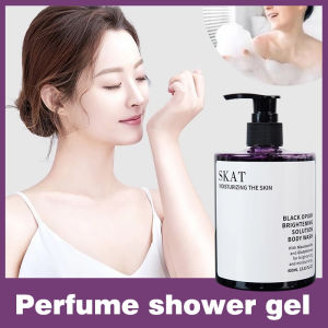 Whitening Brightening Body Wash Niacinamide Shower Gel Improves Skin Glow Texture Fragrance 400ml Daily Use