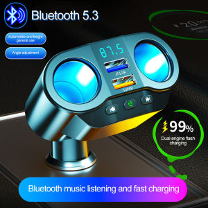KEBIDU Car Socket Charger Dual USB QC 3.0 Quick Charge 12V Auto Sockets Power Adapter