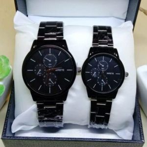 0Jam Tangan couple Pria/Wanita Murah Stainlis stell Anti Air || Jam Tangan Pria/Wanita Sepasang Bisa Beli Satuan Simple Dan Terlaris || Jam Tangan Couple Terlaris || Jam Tangan Pria || Jam Tangan wanita Bayar di Rumah