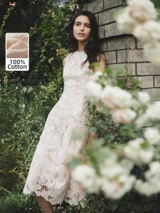 LANCY FROM 25 | Artist Collaboration French Lace Elegant Dress