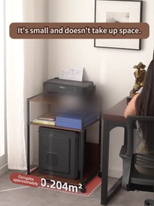 Office Storage Rack Floor Stand Shelf With wheel 3/4/Layers House Organizer Multi-layer rack