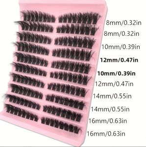 Bộ Dụng Cụ Nối Mi DIY 800 Chiếc Với Keo Dán Nhíp Mi Giả 30D-60D Độ Cong D Chiều Dài 8-18mm Nhiều Kích Cỡ Dành Cho Salon Làm Đẹp