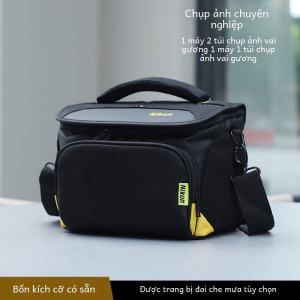 Single Shoulder Camera Bag for Mirrorless Cameras D500 D7000 D3500 D5300 D5600 D90 Z5 Z50 Photography Bag Polyester Material