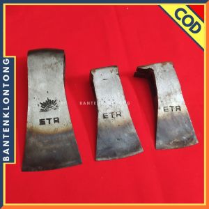 CODkapak kampak baja cap MATA etr tebang pohon cacah tulang 3 model 2 ukuran harga per 1 pcs