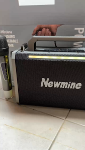 Portable Handheld Wireless Karaoke Speaker Bluetooth With Mic RGB Light TF Card HiFi Bass Outdoor KTV Party/Karaoke M302