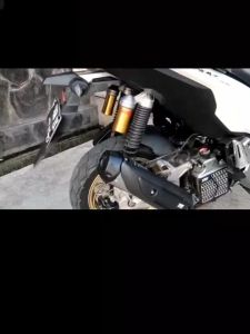 FULLSET Knalpot TZM STAINLESS beAT Vario Scoopy Mio Freego Genio Fino Gear Lexi Nmax Aerox Pcx