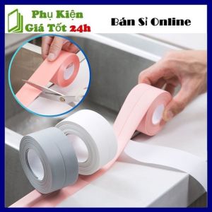 Băng Keo Chống Thắm Dán Viền Cạnh Bếp 3.2M - Cuộn Băng Keo Dán Viền Bồn Rửa  Phòng Tắm Bồn Tắm Chống Nấm Mốc Cao Cấp - Băng Tự Dính Chống Nước Decal Dán Tường Cho Phòng Tắm Nhà Bếp