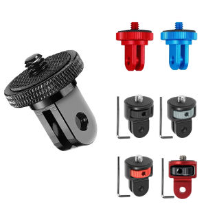 1/4 Screw Converter Mini Tripod Adapter for GoPro 13 12 11 10 9 8 Insta 360 X5 X4 DJI OSMO 360 Action 6 5 Pro 4 Camera Accessory