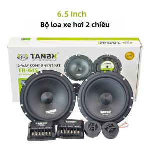 Bộ Loa Xe Hơi Đa Năng 6.5 Inch 12V 2 Đường Tiếng 180W Dải Tần Đầy Đủ Màu Đen Bộ Loa Lắp Ráp Cho Nâng Cấp Hệ Thống Âm Thanh Xe Hơi