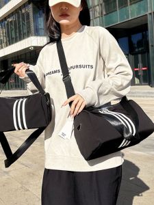 Large Capacity Nylon Sports Bag Womens 2024 New Style Commuter Casual Crossbody Fitness Bag Water Washable for Young Women