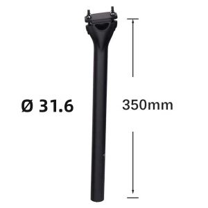 Cọc Yên Xe Đạp Elitaone Carbon Siêu Nhẹ 135g Đường Kính 27.2/30.9/31.6mm Chiều Dài 300-400mm Dành Cho Xe Đạp Địa Hình/xe Đạp Đường Trường