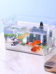 JILAIYAO | Luxurious Clear Aquarium Decorative Tank with Base