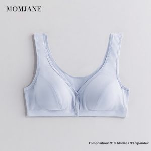 Mom Jane | Feeding Easy Nursing Bras for Postpartum Breathable Sports Bra Spring Summer