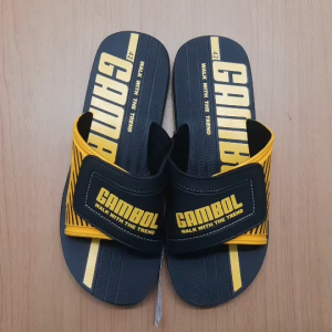 รองเท้าแตะแบบสวม Gambol GM13023 ผ้าฝ้ายผสม ลายกราฟฟิค สไตล์ลำลอง ไซส์ 40-46