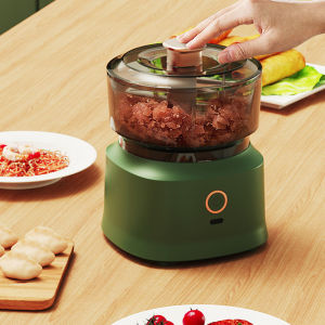Electric Garlic Chopper 350ml USB Garlic Meat Grinder Mini Vegetable Chili Masher Machine Wireless USB Blenders Kitchen Tools