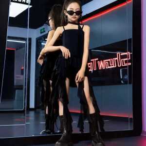 Fashionable Jazz Dance Costume Set for Girls Runway Show Outfit Childrens Performance Clothes Trendy Girls Outfit