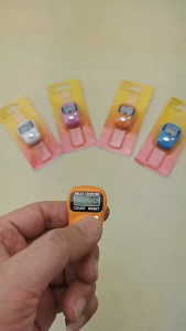 Mini Digital Tally Counter Finger Counter with Night Light for Knitting Tasbih Prayer Row Counting Tool