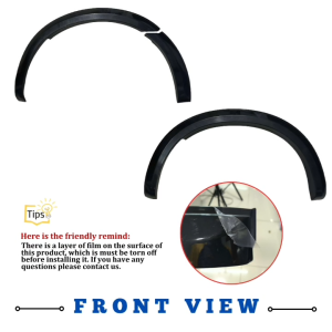 OCAS SLIM FENDER FLARE D-MAX 2023+ BLACK DMSFF01 (11820)