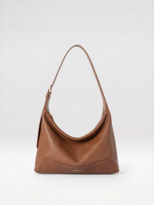 VANESSA HOGAN | Shoulder Hobo Bag Crossbody Top Grain Vegetable Tanned Leather