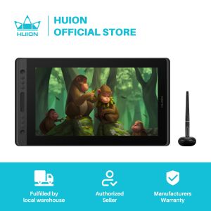 【Local Shipping& Fast Delivery】HUION Drawing Tablet Kamvas Pro 16 Pen Tablet Display Tilt Battery-Free Stylus Full-Laminated 8192 Pen Pressure Compatible with Chromebook Windows Mac and Linux - Lazada
