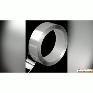 Double Tip Super Kuat Bening Transparan Nano POLLAK Waterproof 5 M Solatip Lengket Tahan Air