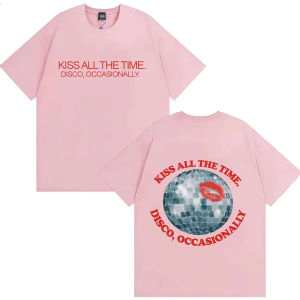 Sanrio | Harry Styles Kiss All The Time Disco Occasionally 2026 Double Sided Print T-Shirt Cotton Harajuku Comfortable Women Tee Shirts