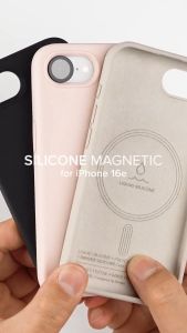 RINGKE® SILICONE MAGNETIC iPhone 16e SoftFeel MagSafe Shockproof Flexible Matte TPU Full Protection Case