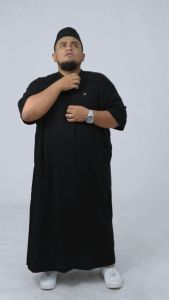 JUBAH SHOLAT PRIA BIG SIZE JUMBO 4XL 5XL 6XL EKONOMIS GAMIS SHOLAT PRIA BIG SIZE SAHAJA KABIRO