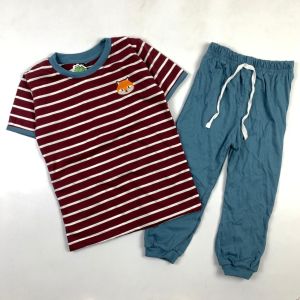PAJAMAS/JOGER/SETELAN ANAK/BAJU STELAN ANAK UMUR 1 2 3 4 5 6 7 8 9 tahun PEREMPUAN DAN LAKI LAKI PINEAPPLE STRIP BORDIR/BAJU TIDUR ANAK/PIYAMA/Baju BAYI/Baju anAK IMPOR/BAJU ANAK TERBARU LUCU/BAJU ANAK MURAH/