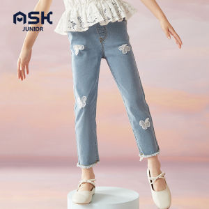 Ask Junior | Girls Denim Trousers 9/10 Length