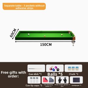 MEISITEKEKE | Five Point Foldable Precision Training Billiard Table