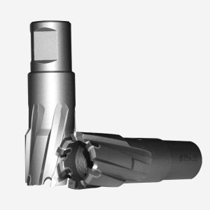 Hole Saw Carbide Tip Coring Magnetic Drill Bit for Steel Carbide Metal Cutter Tool Thick Steel Plates Drilling Polishing