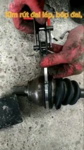 Kìm rút đai láp bóp đai dụng cụ thít dây đai buộc láp ô tô Kintech