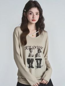 AIYITI | Thick MM Lightweight Fake Two-Piece Long Sleeve Sun-Protective T-Shirt
