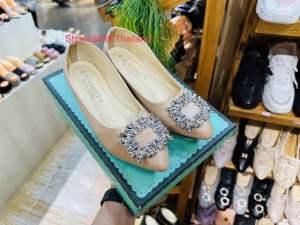 Flash Shoes994รองเท้าคัชชู หน้าสีเหลี่ยม ไซล์36-45