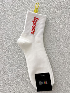 Mens Sporty Letter Pattern Cotton Socks Absorbent Casual All-Season Mid-Calf Trendy Socks for Men by Singgoba