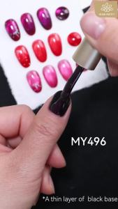 Sơn Gel Mắt Mèo Từ Tính BORN PRETTY Màu Raspberry Glass Bead 10ml Màu Đỏ Lựu Hồng Mocha Dùng Được Với Đèn UV/LED Có Thể Tẩy Sạch.