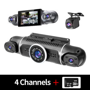 Car DVR Dash Cam WiFi GPS FHD 4 Lens*1080P Dashboard Camera 24Hr Parking Monitor Loop Video Recorder Night Vision Black Box
